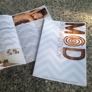 MOD Skin & Body Spa Brochure designed and printed by Ontra Marketing Group