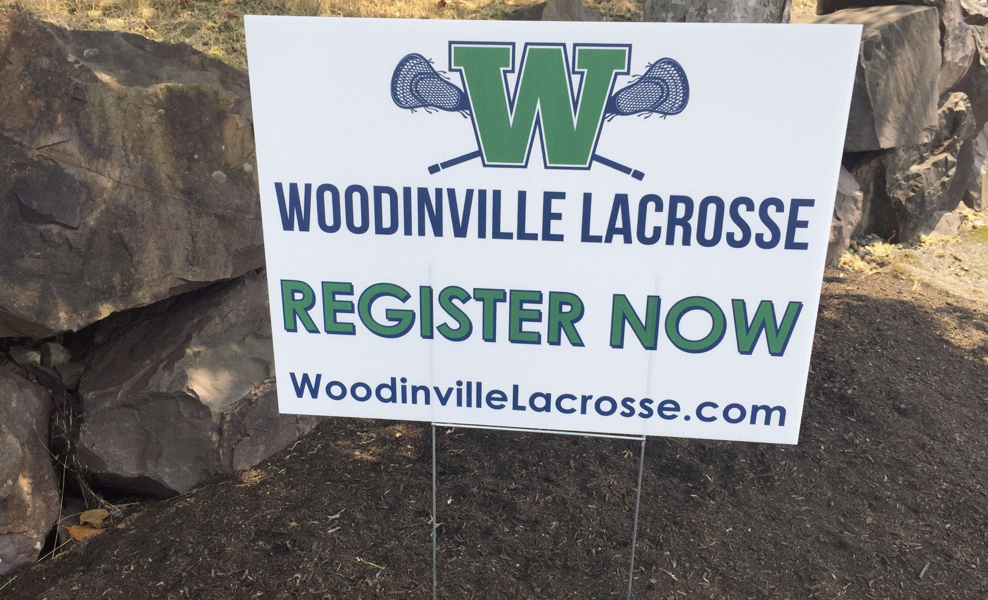 WHS Lacrosse Yard Signs