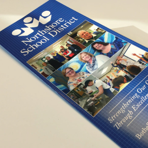 Northshore School District Brochure designed and printed by Ontra Marketing Group