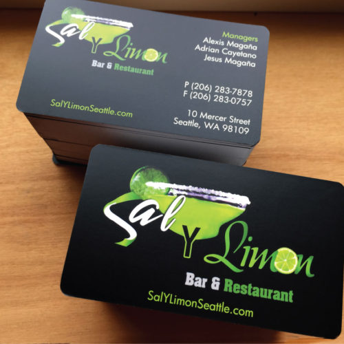 Sal Y Limon Business Cards by Ontra Marketing Group