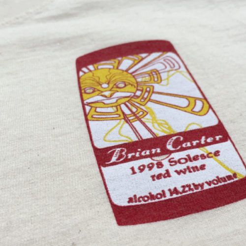 Brian Carter Cellars T-Shirt screen printed by Ontra Marketing Group