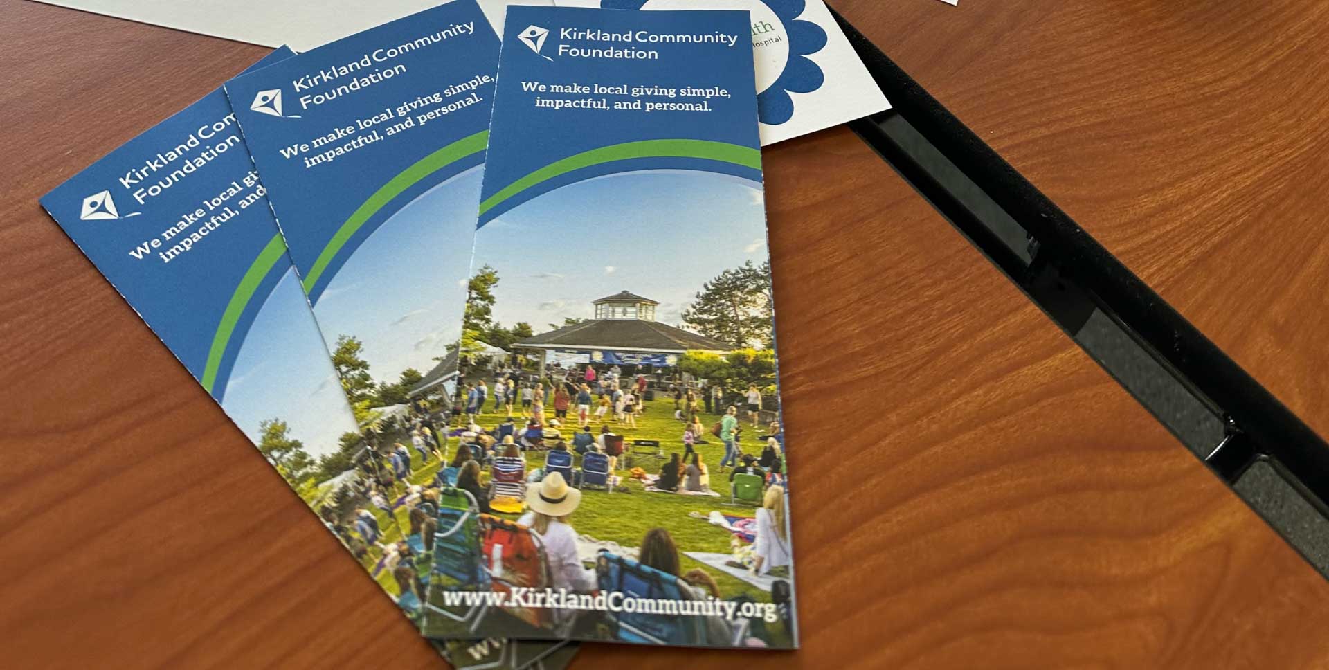 Graphic Design & Printing for Kirkland Community Foundation