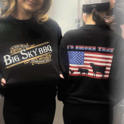 Big Sky BBQ Shirts & Sweatshirt Apparel by Ontra Marketing Group
